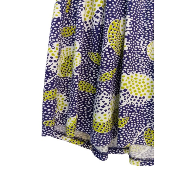 Ezekiel Women's -Baby Doll Tank Top- Purple Green White Small - Picture 6 of 16